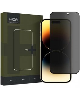 PRIVACY GLASS HOFI ANTI SPY GLASS PRO+ IPHONE 15 PRO MAX PRIVACY