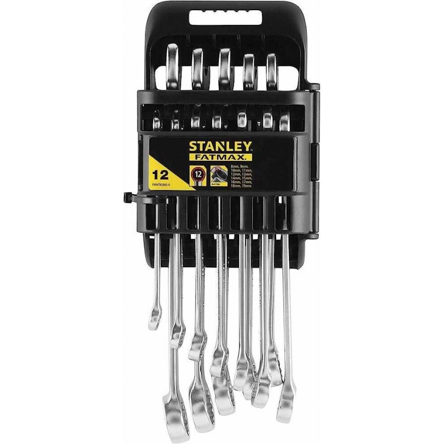 Stanley Flat socket wrenches 8-19mm 12