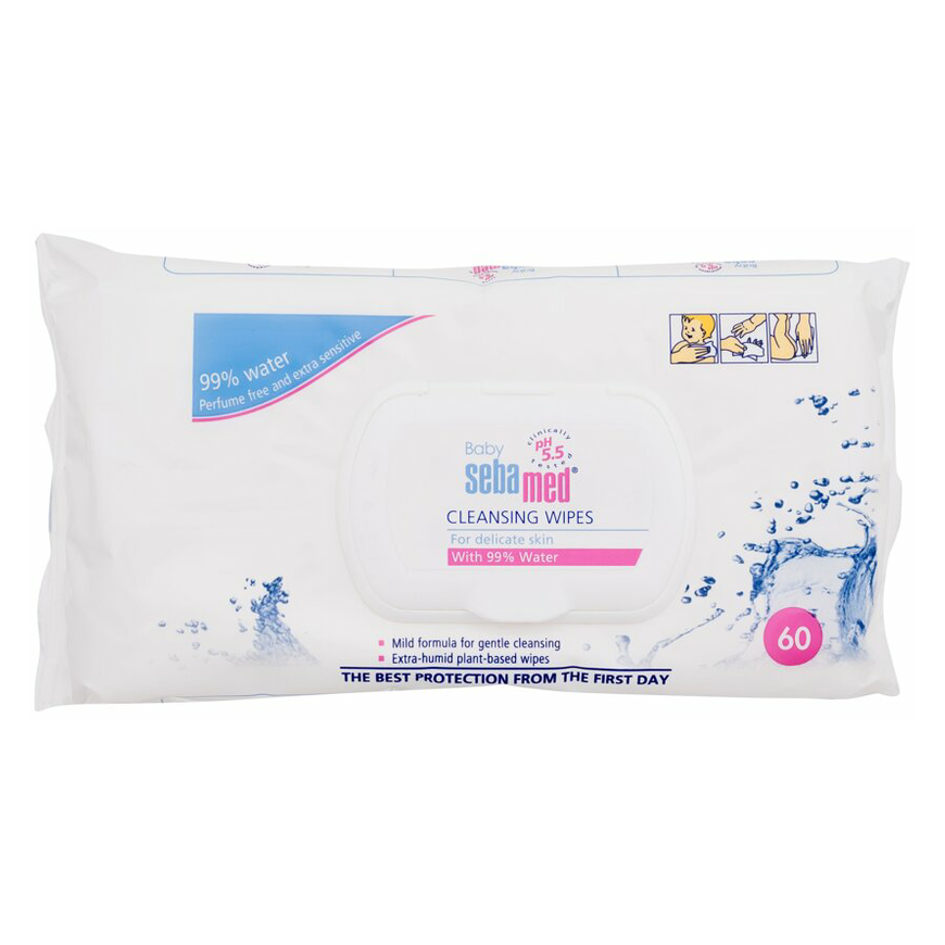 Sebamed baby cleaning wipes 60 pcs – 2