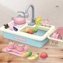 Woopie 2 in 1 kitchen sink + Faucet with water, blue Woopie 2 in 1 kitchen sink + Faucet with water, blue