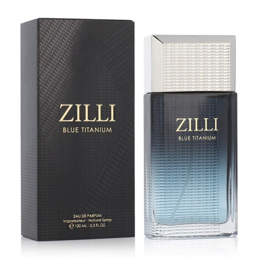 Zilli Blue Titanium EDP perfume for men, 100 ml