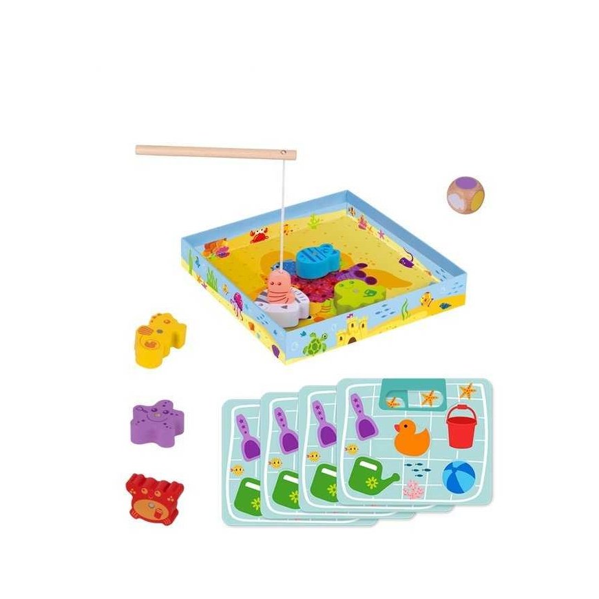 Tooky Toys Game Fishing'. Develops dexterity and dexterity. – 2
