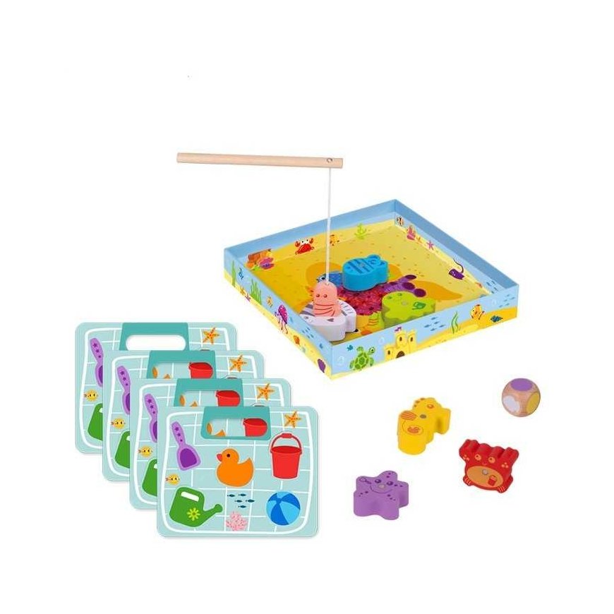 Tooky Toys Game Fishing'. Develops dexterity and dexterity. – 3