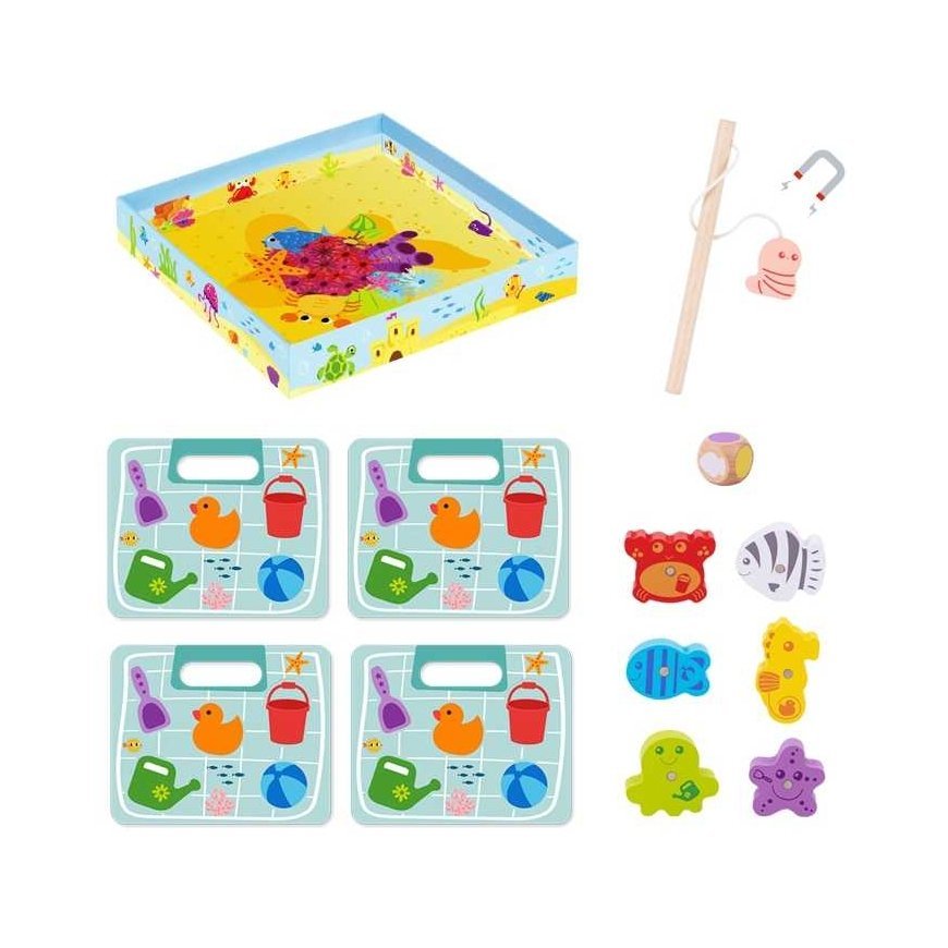 Tooky Toys Game Fishing'. Develops dexterity and dexterity. – 4