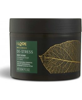 I Love, Wellness De-Stress, Vegan, Exfoliating, Body Scrub, 350 g