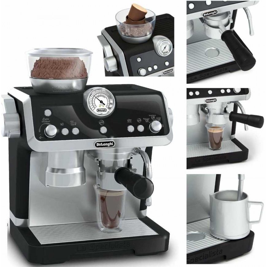 Almarina Coffee machine DeLonghi dla małego baristy ze speniaczem do mleka Casdon – 4