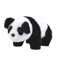 Lean Toys Interactive Plush Panda In Rožinė Mėlyna Transporter Lean Toys Interactive Plush Panda In Rožinė Mėlyna Transporter