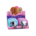 Lean Toys Interactive Plush Panda In Pink Blue Transporter Lean Toys Interactive Plush Panda In Pink Blue Transporter