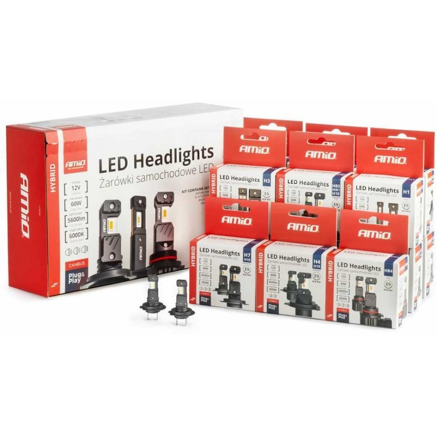 AMiO LED car bulbs hybrid series