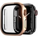 Hamo Apple Watch Series 7/8/9 Case (PC) 45MM Rose Gold