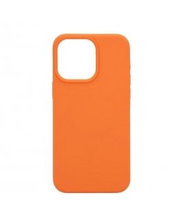Apple iPhone 15 Pro Max Premium Magsafe Soft Touch Silicone Case New Function Orange