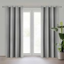 Euro curtains ZAS/NERISA/SILVER 140X250 PRZEL
