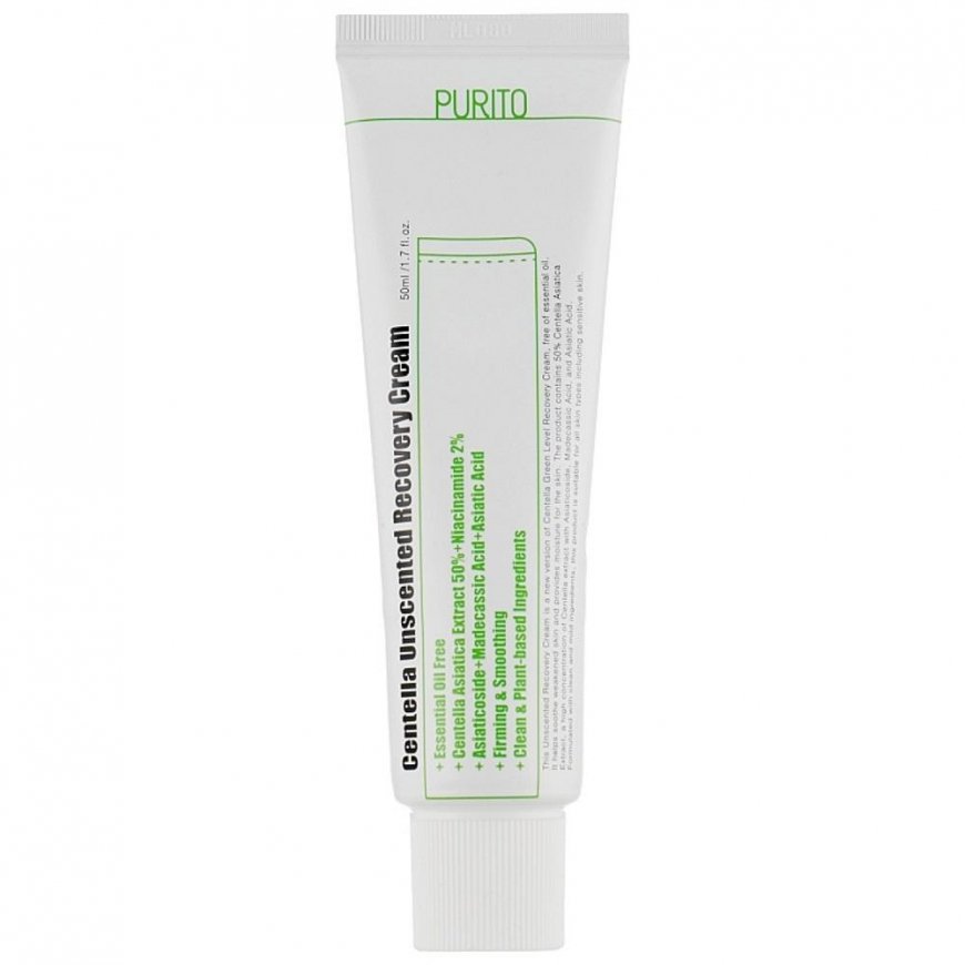 Purito Centella Unscented Recovery Creamy odorless