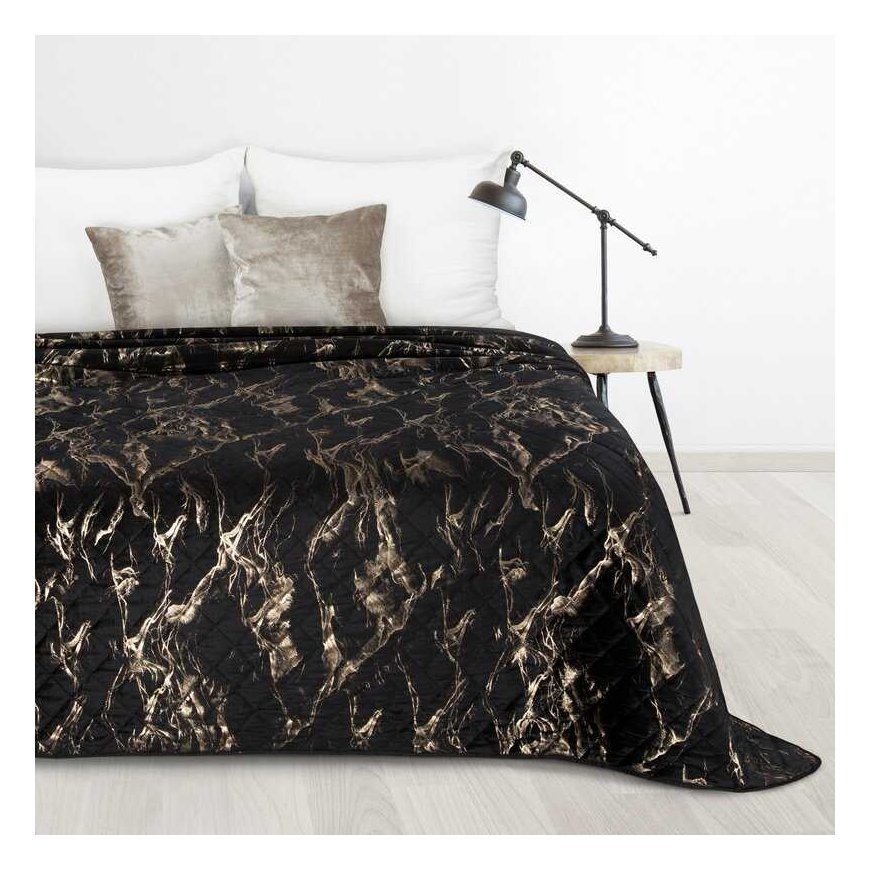 Eurofirany D91/N/LUIZ/6 200X220 BLACK+GOLD
