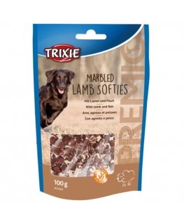 Treats for dogs - Trixie Marbled Softies with lamb and fish 100g