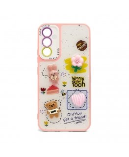 Apple iPhone 15 Pro Max EPOXY CARTOON COVER Pink