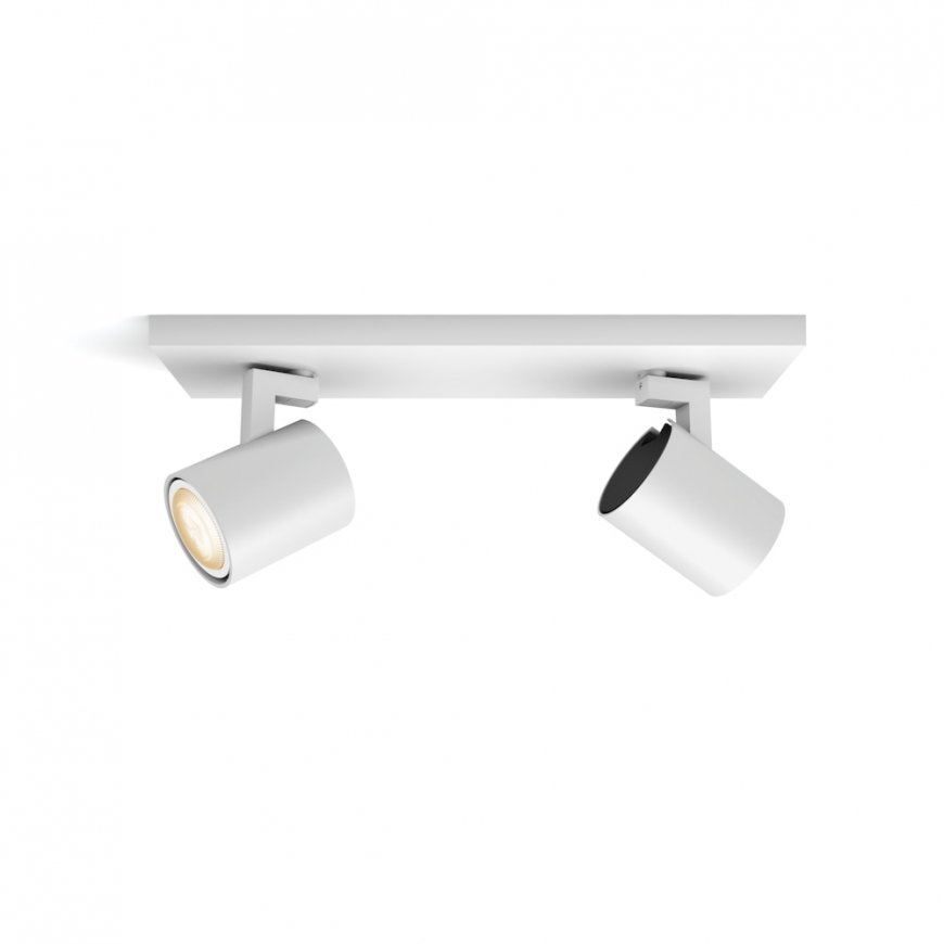 Philips Hue White Amb. Runner Spot 2 flg. White 2x350lm incl. dimmer switch