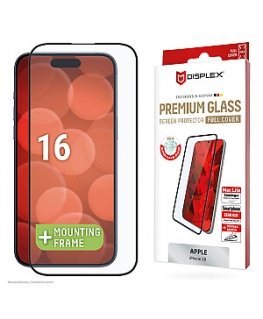 BlueO 5D Mr. Monkey tempered glass with frame Apple iPhone 16 Pr