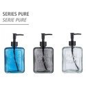 Dozownik do mydła w płynie PURE, przezroczyste szkło, 550 ml, WENKO Dozownik do mydła w płynie PURE, przezroczyste szkło, 550 ml, WENKO