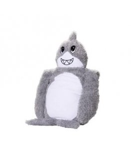 Plush toy Tulinki - Cuddly Animals, Grey Shark