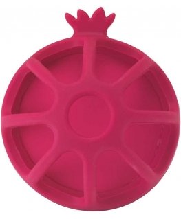 Infantino Silicone rattle-chew, garnet