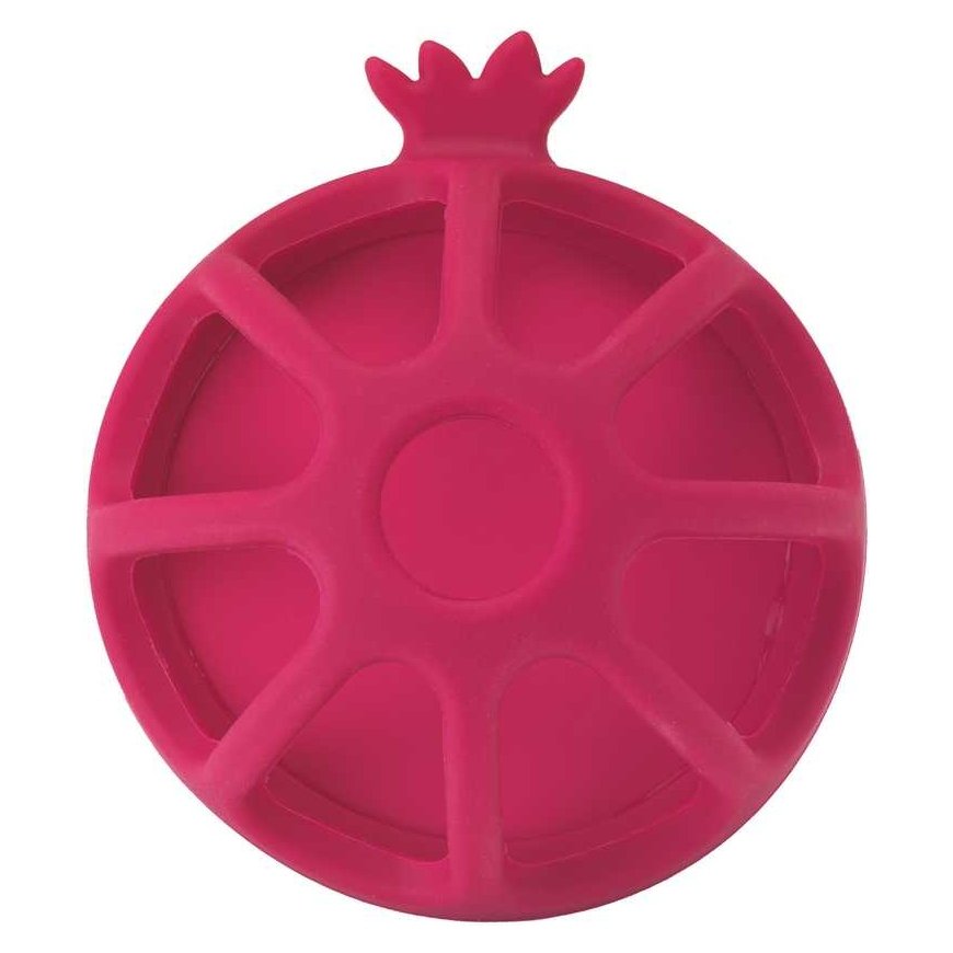 Infantino Silicone rattle-chew, garnet