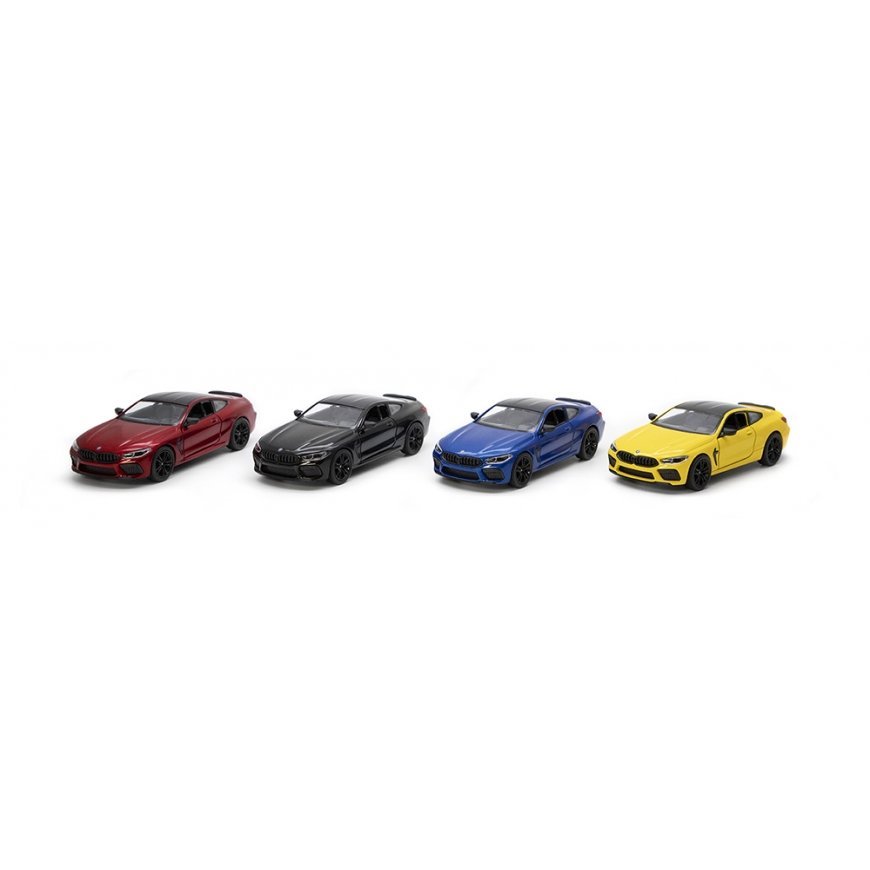 KINSMART Die-Cast modelis BMW M8 Competition Coupe, izmērs 1:38 – 3