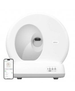 Intelligent self-cleaning cat litterbox with camera UBPet C10 Pro