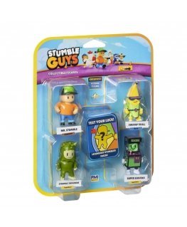 STUMBLE GUYS Figurines 5-pack, 6 cm