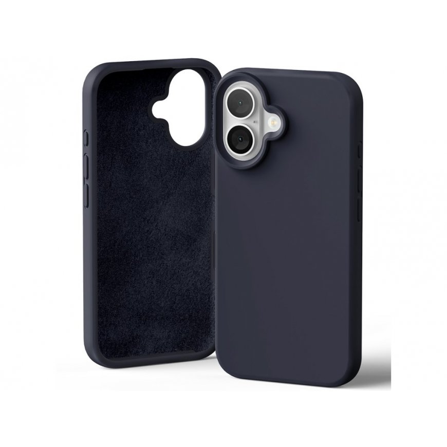 Mercury Silicone iPhone 16 6,1" granatowy|navy – 2