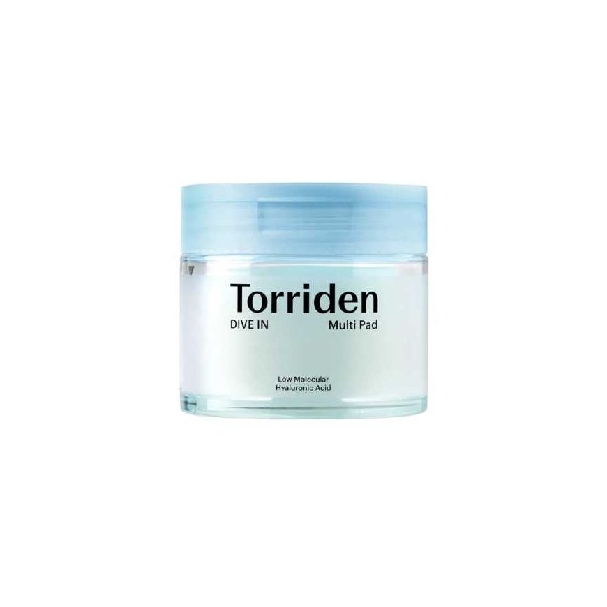 Torriden Dive In Low Molecular Hyaluronic Acid Multi Pad, 160 ml