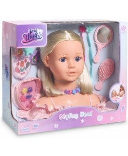 Real UniQ Styling Head - kampauspää, meikit ja hiustarvikkeet