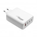 Wall charger Akyga AK-CH-24 140W 3x USB-C + USB-A PD GaN 5-28V |