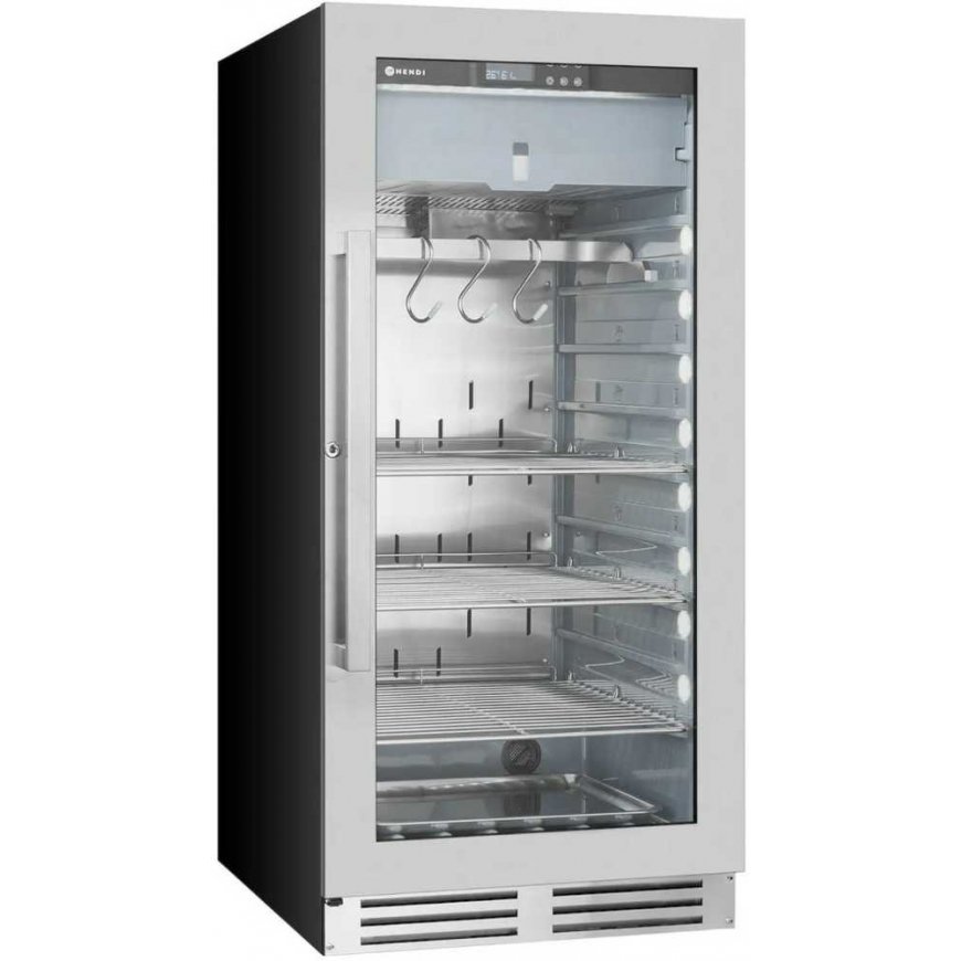 Refrigerator Hendi Spinta do sezonowania dojrzewania sarcoma 233 l 170 W 595x760x1270 mm – 3