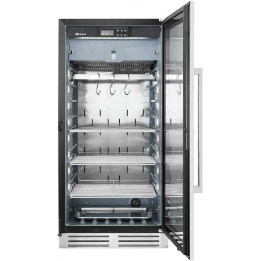 Refrigerator Hendi Spinta do sezonowania dojrzewania sarcoma 233 l 170 W 595x760x1270 mm – 4