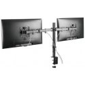 Mozi Dual Display Desk Stand -pöytäjalka kahdelle näytölle Mozi Dual Display Desk Stand -pöytäjalka kahdelle näytölle