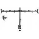 Mozi Dual Display Desk Stand -pöytäjalka kahdelle näytölle Mozi Dual Display Desk Stand -pöytäjalka kahdelle näytölle