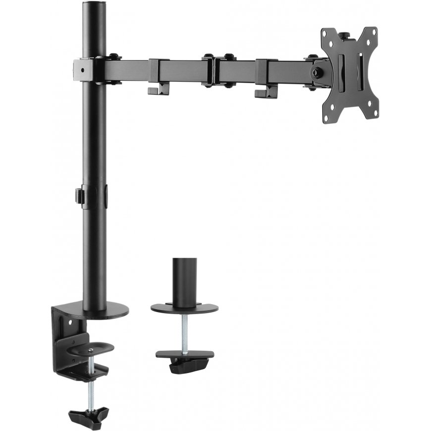 Mozi Basic Stand with Dual Joint -pöytäjalka yhdelle näytölle – 2