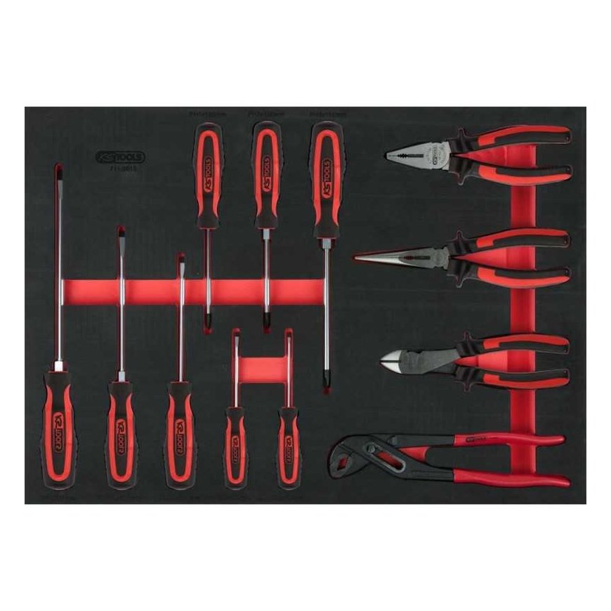 215-piece tool trolley KS TOOLS RACINGline, 7 drawers, with accessories – 4
