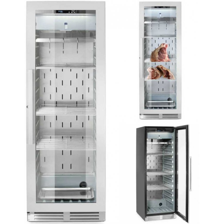 Šaldytuvas Hendi Spinta do sezonowania dojrzewania mięsa 352 l 170 W 695x760x1720 mm