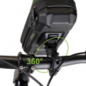 WILDMAN Dėklas/sakwa na ramę roweru GX330 uchwyt rowerowy juoda/juodas WILDMAN Dėklas/sakwa na ramę roweru GX330 uchwyt rowerowy juoda/juodas