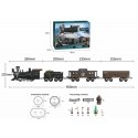 Madej Set with trains b/o light up with sound