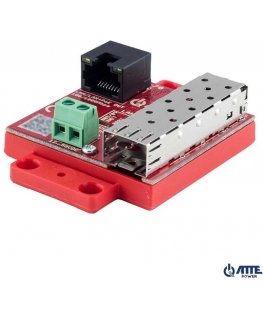 Gigabit Ethernet media converter ATTE xFIBER‑2‑70 (PoE OUT)
