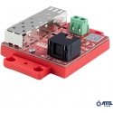 Gigabit Ethernet media converter ATTE xFIBER‑2‑70 (PoE OUT) Gigabit Ethernet media converter ATTE xFIBER‑2‑70 (PoE OUT)