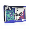 Copag 1546 Neoteric Poker Size Standard Index Playing Cards Double Deck (Red And Green) Copag 1546 Neoteric Poker Size Standard Index Playing Cards Double Deck (Red And Green)