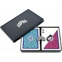 Copag 1546 Neoteric Poker Size Standard Index Playing Cards Double Deck (Red And Green) Copag 1546 Neoteric Poker Size Standard Index Playing Cards Double Deck (Red And Green)