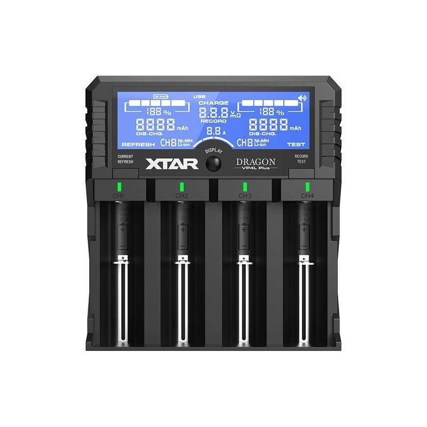 XTAR Dragon VP4L Plus Battery Charger
