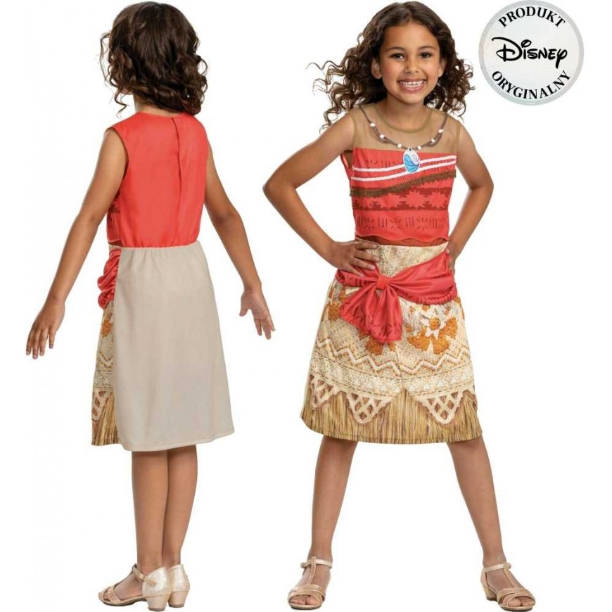 Disguise Disney kostium, strój karnawałowy Skarb Oceanu Vaiana 124-135 cm (7-8 lat) – 2