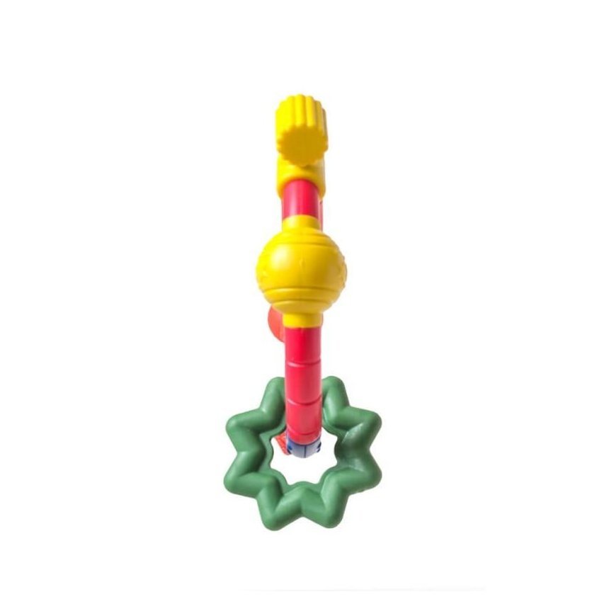 Multi-edged "Brain Builders" chewer "ORBITA" 3 months+ / Two Hands Dangling Ring – 3