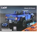 Klocki Konstrukcyjne CaDA Blue samochód Chassis terenowy Smash Off-Roader Pull-back 390 parts Klocki Konstrukcyjne CaDA Blue samochód Chassis terenowy Smash Off-Roader Pull-back 390 parts